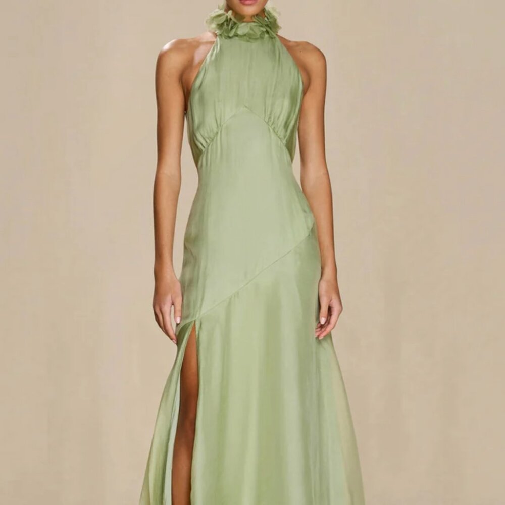 Sonya Moda Noelle Gown in Moss Green Size XS